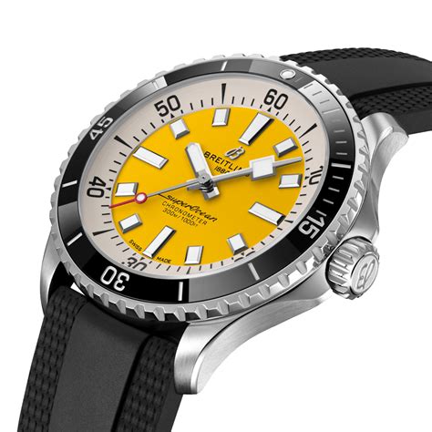 breitling super ocean professional yellow|Breitling Superocean 42 price.